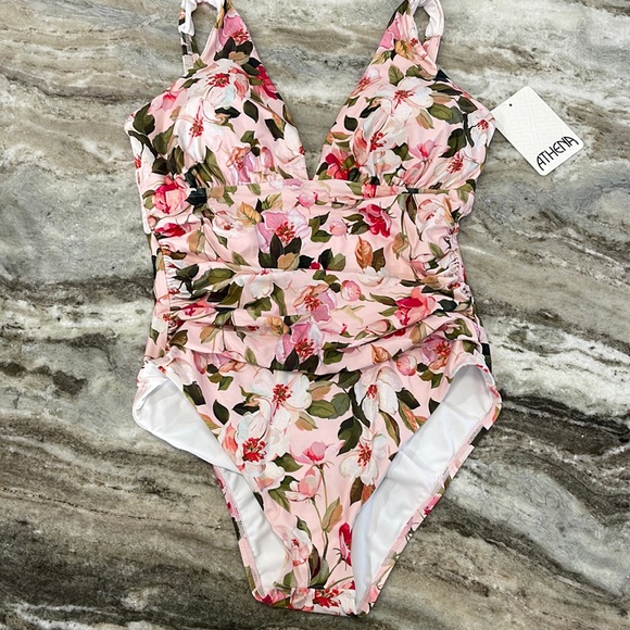 Athena Other - Athena Floral Print Bathing Suit